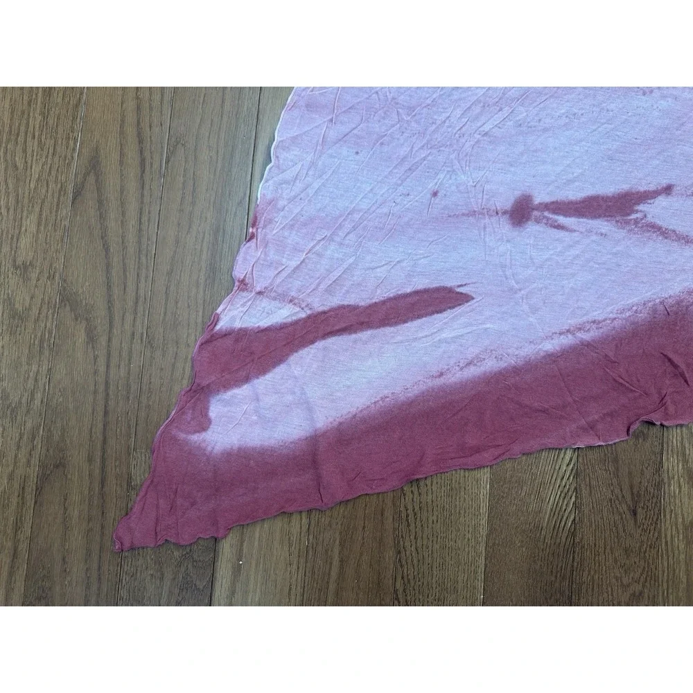 EILEEN FISHER Pink Viscose Cashmere Ombre Angled Scarf NWT‎